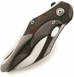 Bestech Knives Nogard Gray & Red CF (3.38" M390 Two-Tone) BT2105C 3 Bestech Knives Nogard Gray & Red CF (3.38" M390 Two-Tone) BT2105C -Knifeworks Sales Shop BTKT2105C 1 56419.1631123222