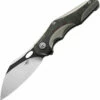 Bestech Knives Nogard Gray & Red CF (3.38" M390 Two-Tone) BT2105C