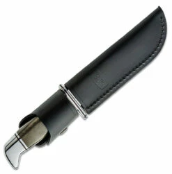 Buck Knives 119 Special Pro Fixed Blade 119GRS1, 6" CPM-S35VN Satin Plain Blade, Green Canvas Micarta Handle -Knifeworks Sales Shop BU119GRS1 2 75271.1619723053