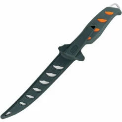 Buck Knives HooketSet Freshwater Fillet - Gry/Org Rubber (6" 5Cr15MoV ) 144ORS -Knifeworks Sales Shop BU144ORS add 01 37349.1677788799