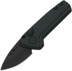 Buck Knives Mini Deploy Blackout Auto - Blk Alum (1.875" S35VN) BU839BKS