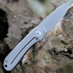 CIVIVI Mini Elementum-Brass (1.83" Gray 14C28N) C18062Q-1 -Knifeworks Sales Shop C18062Q1 21900.1673552473