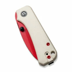 Civivi Baby Banter- Ivory G10 (2.34" Red Nitro-V) C19068S-7 -Knifeworks Sales Shop C19068S 7 BabyBanter 5 500x 06512.1668618979