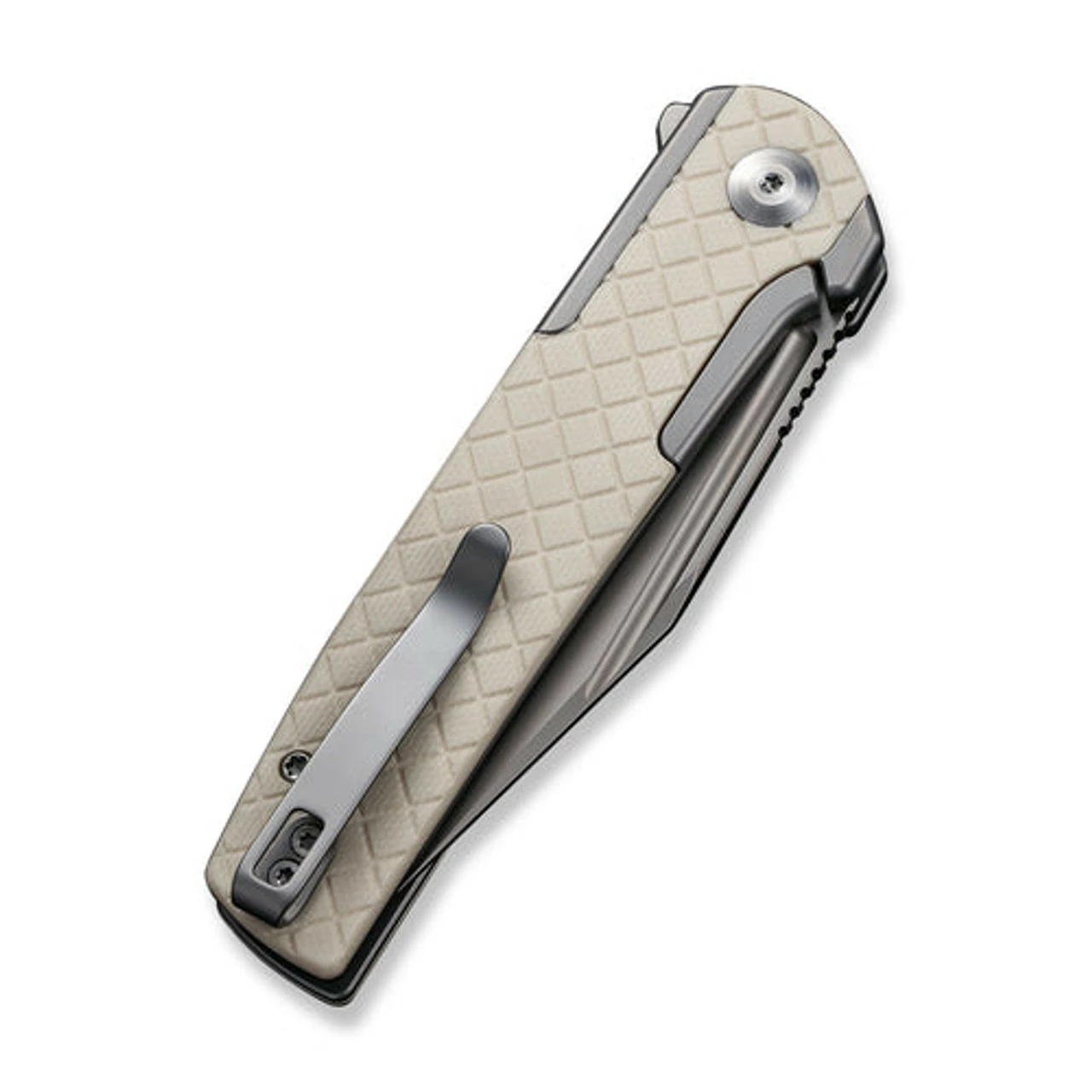 CIVIVI Cachet- Gry SS W/ Ivory G10 Inlay (3.48" Slv Bead Blasted 14C28N) C20041B-2 4 CIVIVI Cachet- Gry SS W/ Ivory G10 Inlay (3.48" Slv Bead Blasted 14C28N) C20041B-2 - Image 4