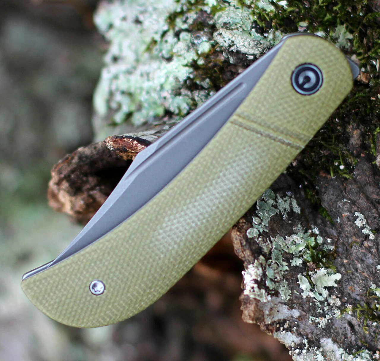 CIVIVI Appalachian Drifter-Olive Micarta (2.96" SW CPM-S35VN) C2015B 4 CIVIVI Appalachian Drifter-Olive Micarta (2.96" SW CPM-S35VN) C2015B - Image 4