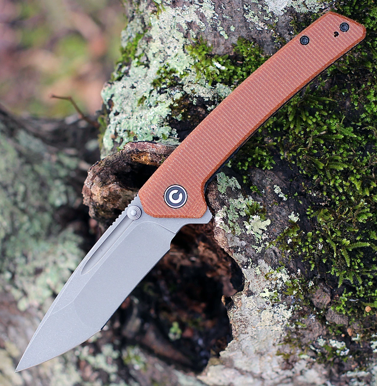 CIVIVI Keen Nadder-Brown Micarta (3.48" SW N690) C2021B 1 CIVIVI Keen Nadder-Brown Micarta (3.48" SW N690) C2021B