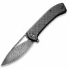 CIVIVI Riffle-Blk G10 W/ CF (3.46" Damascus) C2024DS-1