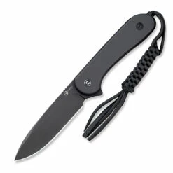 CIVIVI Fixed Blade Elementum-Blk G-10 (3.98" BSW D2) C2105A