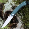Castillo Knives Torre Lockback Folding, C3JGM, 3" Sandvik 14C28N Blade, Juniper Green Micarta Handles