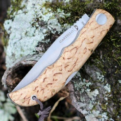 Castillo Tagus - Curly Birch Wood (3.6" 14C28N Satin) C5CUB -Knifeworks Sales Shop C5CUB.2 17412.1639077679