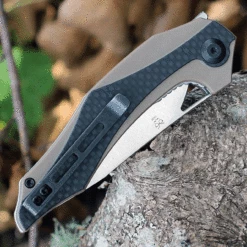 CIVIVI Plethiros-Tan G10 W/ CF (3.45" Satin D2) C904A -Knifeworks Sales Shop C904A.3 39663.1675115077