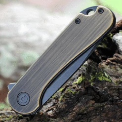 CIVIVI Elementum-Brass (2.96" BW D2) C907T-A -Knifeworks Sales Shop C907T A.3 20252.1673970052