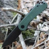 CIVIVI Elementum-Green Micarta (2.96" BW D2) C907T-E