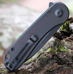 CIVIVI Elementum-Blk Ebony Wood (2.96" BW D2) - C907W -Knifeworks Sales Shop C907W.4 76879.1673967251