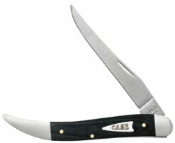 Case Medium Texas Toothpick 27819 Black Smooth Micarta ( 1010094 SS )