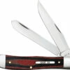 Case Trapper 27850 Black & Red Micarta Handle (10254 SS)