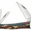 Case Seahorse Whittler 36034 Vintage Flag Series (6355WH SS)