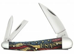 Case Seahorse Whittler 36034 Vintage Flag Series (6355WH SS)