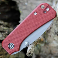 CIVIVI Baby Banter-Burgundy G-10 (2.34" Gray SW Nitro-V) C19068S-6 -Knifeworks Sales Shop CIVC19068S6.3 97793.1667493832