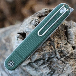 CIVIVI Crit Front-Green Micarta (3.18" SW Nitro-V ) C20014F-3 -Knifeworks Sales Shop CIVC20014F3.3 53905.1673537657