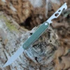 CIVIVI Crit Front-Green Micarta (3.18" SW Nitro-V ) C20014F-3