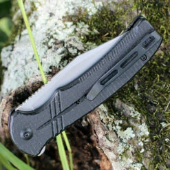CIVIVI Cogent-Black Coarse Micarta (3.47" BB 14C28N) C20038D-7 -Knifeworks Sales Shop CIVC20038D7.2 60490.1671133923