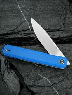 CIVIVI Exarch-Blue G10 (3.22" Satin D2) C2003B -Knifeworks Sales Shop CIVC2003B.2 15706.1674759338