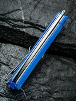 CIVIVI Exarch-Blue G10 (3.22" Satin D2) C2003B -Knifeworks Sales Shop CIVC2003B.4 96548.1674759338