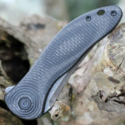 CIVIVI Synergy3-Blk G-10/CF (3.24" Damascus) C20075B-DS1 -Knifeworks Sales Shop CIVC20075BDS1.3 34021.1673459655