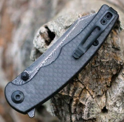 CIVIVI P87 Folder - Twill CF G-10 (2.90" Damascus) C21043-DS1 7 CIVIVI P87 Folder - Twill CF G-10 (2.90" Damascus) C21043-DS1 -Knifeworks Sales Shop CIVC21043DS1.2 04727.1660744977