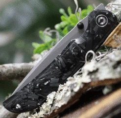 CIVIVI Imperium-Shred CF W/ Silvery (3.47" SW Nitro-V) C2106B -Knifeworks Sales Shop CIVC2106B.5 79702.1673985611