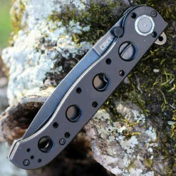 CRKT M16 Carson Deadbolt Spear Blk Alum (3.58" D2 Blk Spear) M16-03DB 6 CRKT M16 Carson Deadbolt Spear Blk Alum (3.58" D2 Blk Spear) M16-03DB -Knifeworks Sales Shop CR03DB.3 68454.1643729483