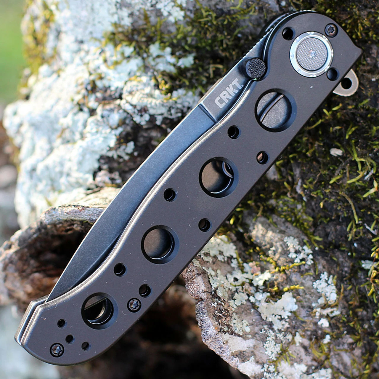 CRKT M16 Carson Deadbolt Spear Blk Alum (3.58" D2 Blk Spear) M16-03DB 3 CRKT M16 Carson Deadbolt Spear Blk Alum (3.58" D2 Blk Spear) M16-03DB - Image 3