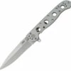 CRKT M16-03SS - Silver SS (3.54" 12C27 Spear Point) M16-03SS
