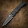CRKT 1050K Fire Spark™, 3.875" Black 8Cr14MoV Plain Blade, Black G-10 Handle