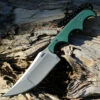 CRKT Minimalist Katana - Green Polymer (3.5" 8Cr13MoV Bead Blast) 2394