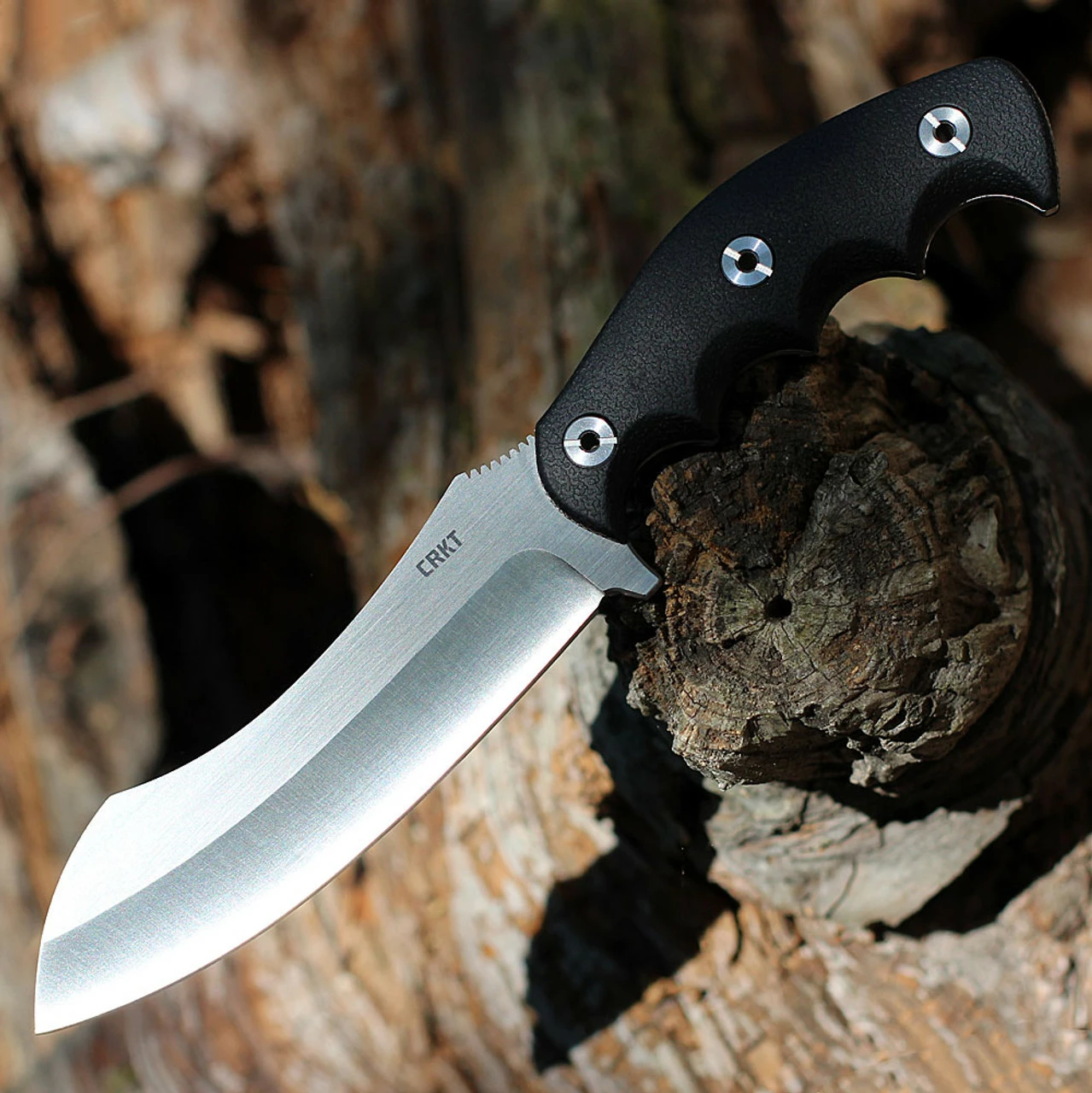 CRKT Catchall Fixed Blade - Blk GRN (5.5" 8Cr13Mov Satin) 2866 1 CRKT Catchall Fixed Blade - Blk GRN (5.5" 8Cr13Mov Satin) 2866