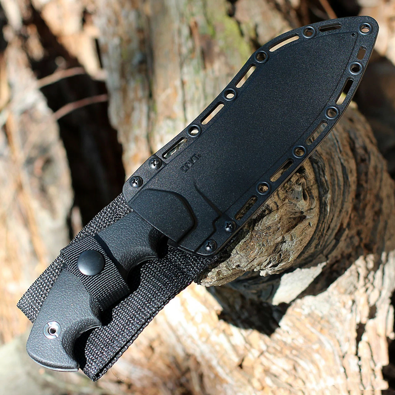 CRKT Catchall Fixed Blade - Blk GRN (5.5" 8Cr13Mov Satin) 2866 3 CRKT Catchall Fixed Blade - Blk GRN (5.5" 8Cr13Mov Satin) 2866 - Image 3