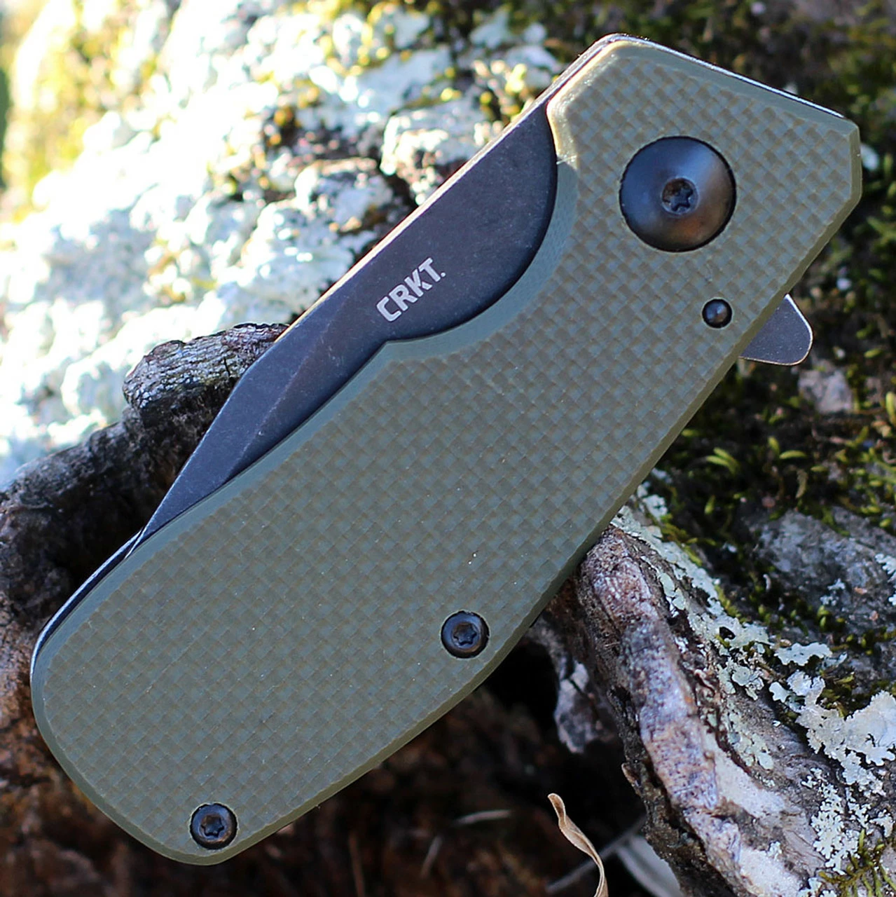 CRKT Razelcliffe - OD Green G-10/SS (2.0" SS Blk) 4021OD 3 CRKT Razelcliffe - OD Green G-10/SS (2.0" SS Blk) 4021OD - Image 3