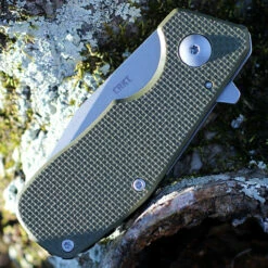 CRKT Razelcliffe - OD Green G-10/SS (2.0" SS Satin) 4021ODS 6 CRKT Razelcliffe - OD Green G-10/SS (2.0" SS Satin) 4021ODS -Knifeworks Sales Shop CR4021ODS.2 41135.1667501297