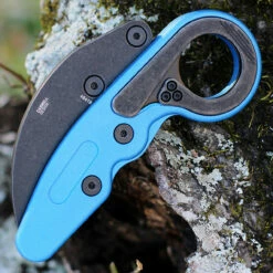 CRKT Provoke Karambit - Blue Grivory (2.4" 4116 Blk) 4041B -Knifeworks Sales Shop CR4041B.3 18929.1643731025