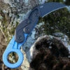 CRKT Provoke Karambit - Blue Grivory (2.4" 4116 Blk) 4041B