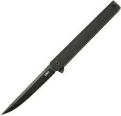 CRKT CEO Flipper Blackout - Black GRN (3.35" AUS-8 Blk) 7097K