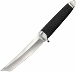 Cold Steel Master Tanto Fixed Blade 13PBN, 6" CPM 3V Tanto Plain Blade, Black Kray-Ex Handle W/ Black Secure-Ex Sheath