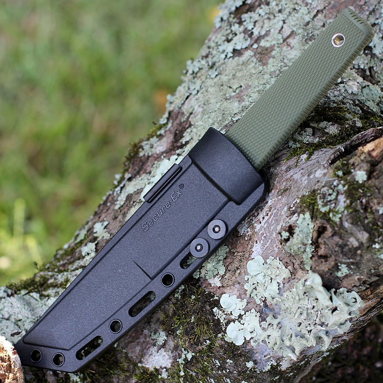 Cold Steel Kobun - OD Green Kray-Ex ( 5 1/2" AUS8-A SS) CS17TODST 3 Cold Steel Kobun - OD Green Kray-Ex ( 5 1/2" AUS8-A SS) CS17TODST - Image 3