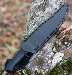 Cold Steel CS39LSWBA Marauder, 9" Stonewash AUS 8A SS Plain Blade, Kray-Ex™ Handle, Secure-Ex® Sheath 5 Cold Steel CS39LSWBA Marauder, 9" Stonewash AUS 8A SS Plain Blade, Kray-Ex™ Handle, Secure-Ex® Sheath -Knifeworks Sales Shop CS39LSWBA.1 56296.1608221946