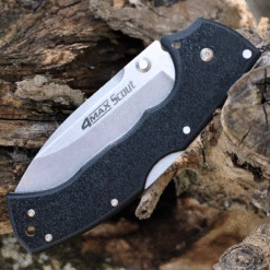 Cold Steel 4-Max Scout Black Griv-Ex (4" AUS-10 SW) 62RQ -Knifeworks Sales Shop CS62RQ 11903.1631118289