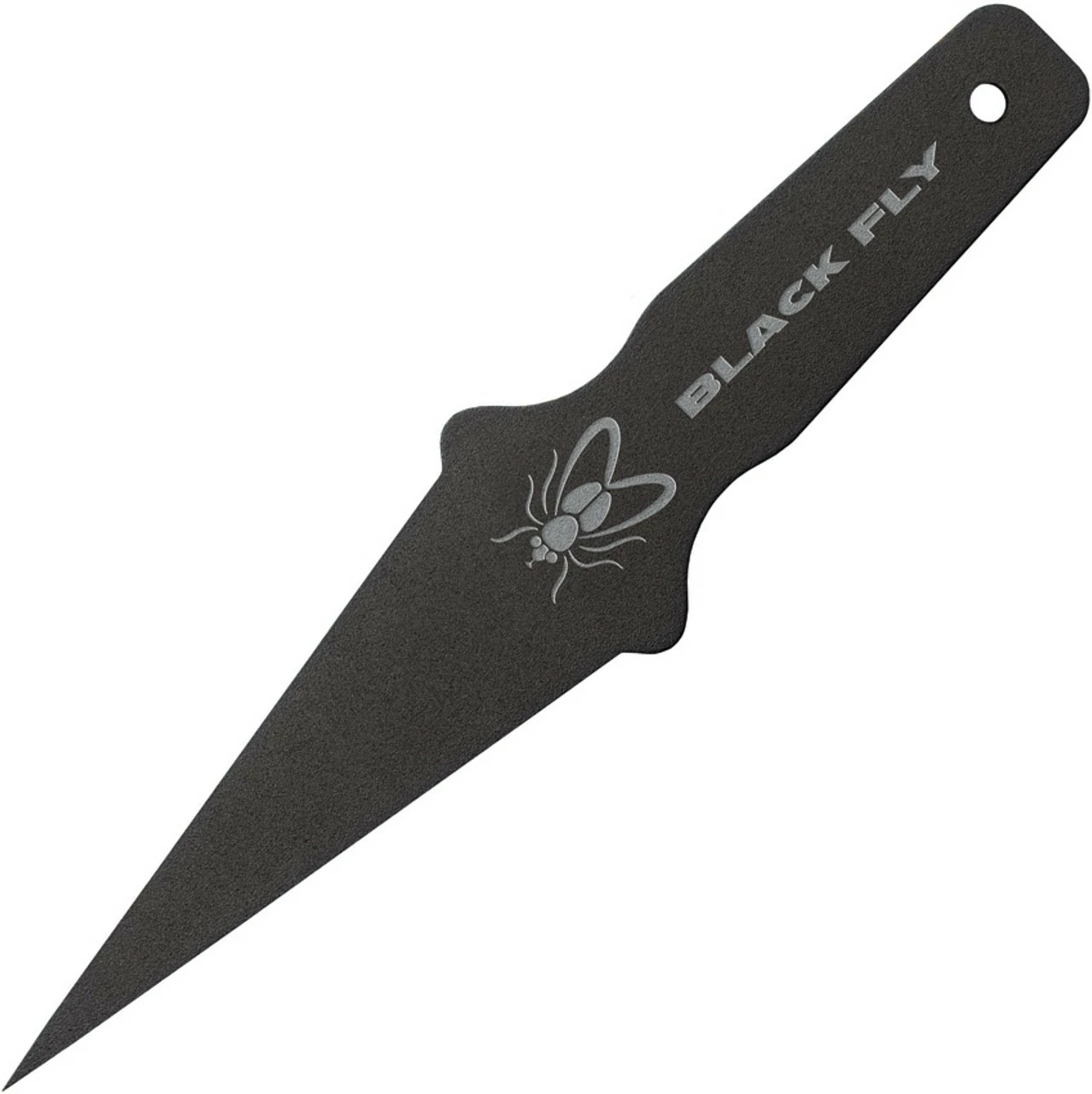 Cold Steel Black Fly Throwing Knife (8" Carbon Spring Steel Blk Spike) 80STMA 1 Cold Steel Black Fly Throwing Knife (8" Carbon Spring Steel Blk Spike) 80STMA