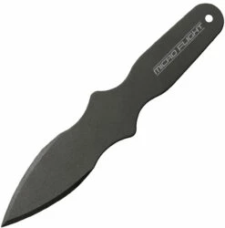 Cold Steel Micro Flight Throwing Knife (8" Carbon Spring Steel Blk) 80STMB