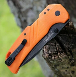 Cold Steel Engage - Orange GFN (3.0" 4116SS CP Blade) CS-FL-30DPLD-BOZ -Knifeworks Sales Shop CSFL30DPLDBO.2 69657.1679512831